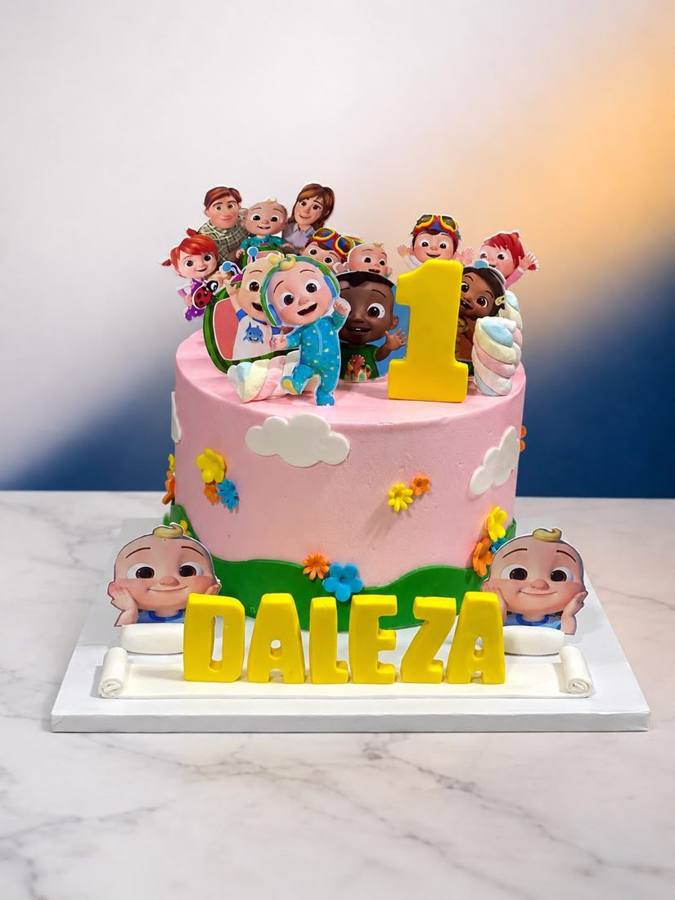 Gâteau d'enfant à thème Obéissance