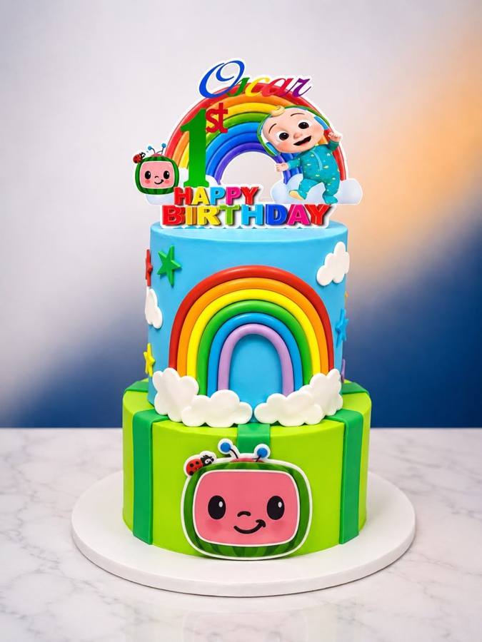 Gâteau d'enfant à thème Obéissance
