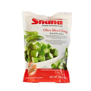 Shana Rondelles d’okra congelés - épicerie et boulangerie haïtienne Obéissance, Montréal