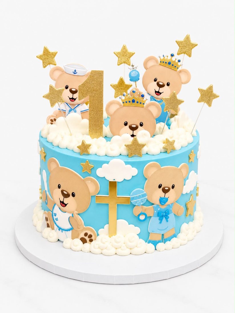 Gâteau d'enfant à thème Obéissance 2