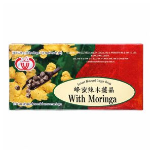 Boîte Ann de boisson instantanée au gingembre, miel et moringa