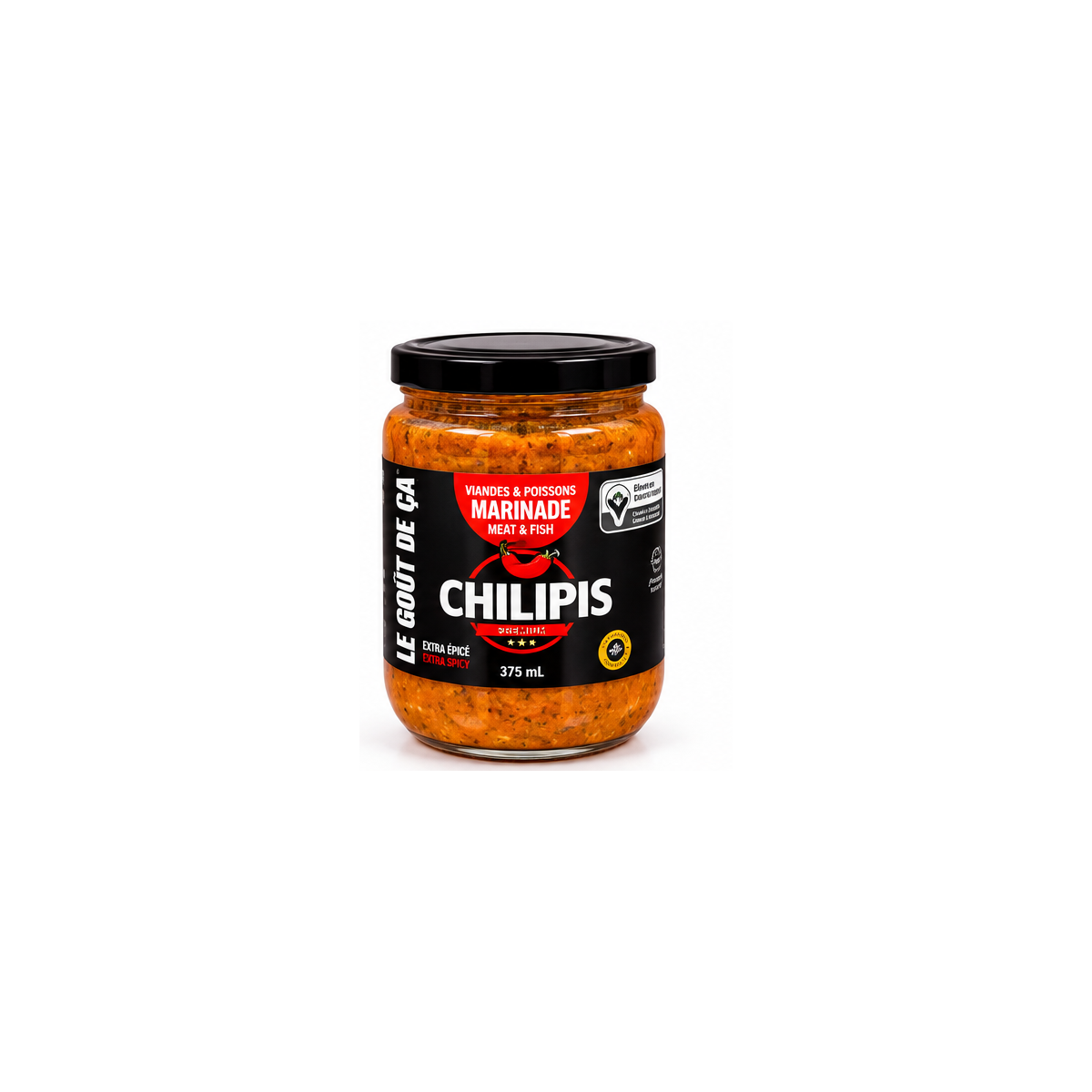 Marinade Le Goût de ca Chilipis extra épicée - 375 ml